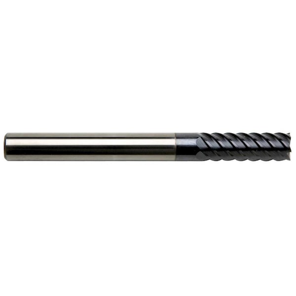 Gs Tooling 7/8" Diameter x 7/8" Shank 6-Flute Regular Length Typhoon Red Series Carbide End Mills 101070 - main